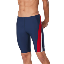 Speedo Men's Launch Splice Jammer  Swim Team Prints  Speedo