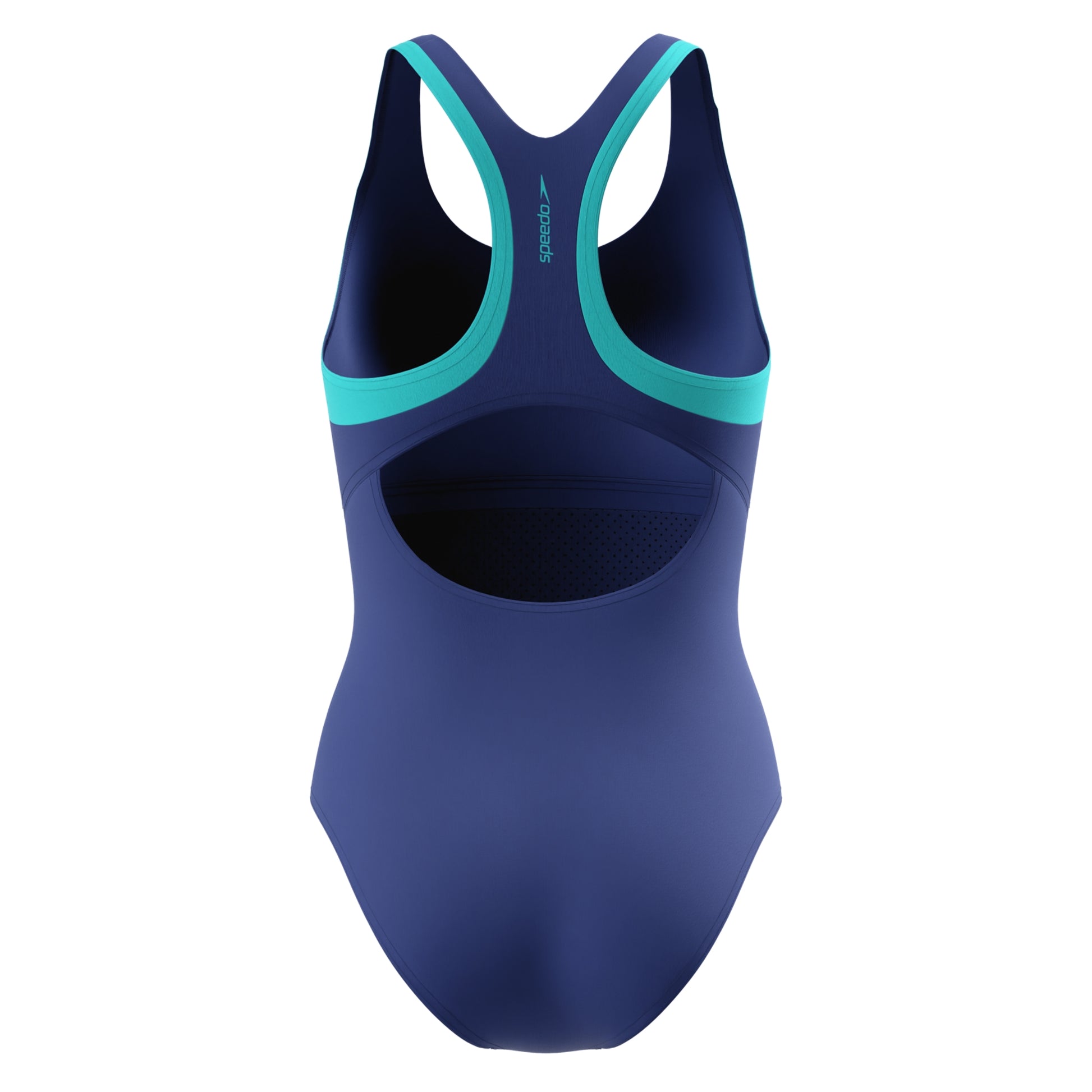 Speedo Women's Colorblock Racerback One Piece Swimsuit  One Piece Swimsuits  Speedo