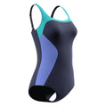 Speedo Women's Colorblock Contour One Piece Swimsuit  One Piece Swimsuits  Speedo