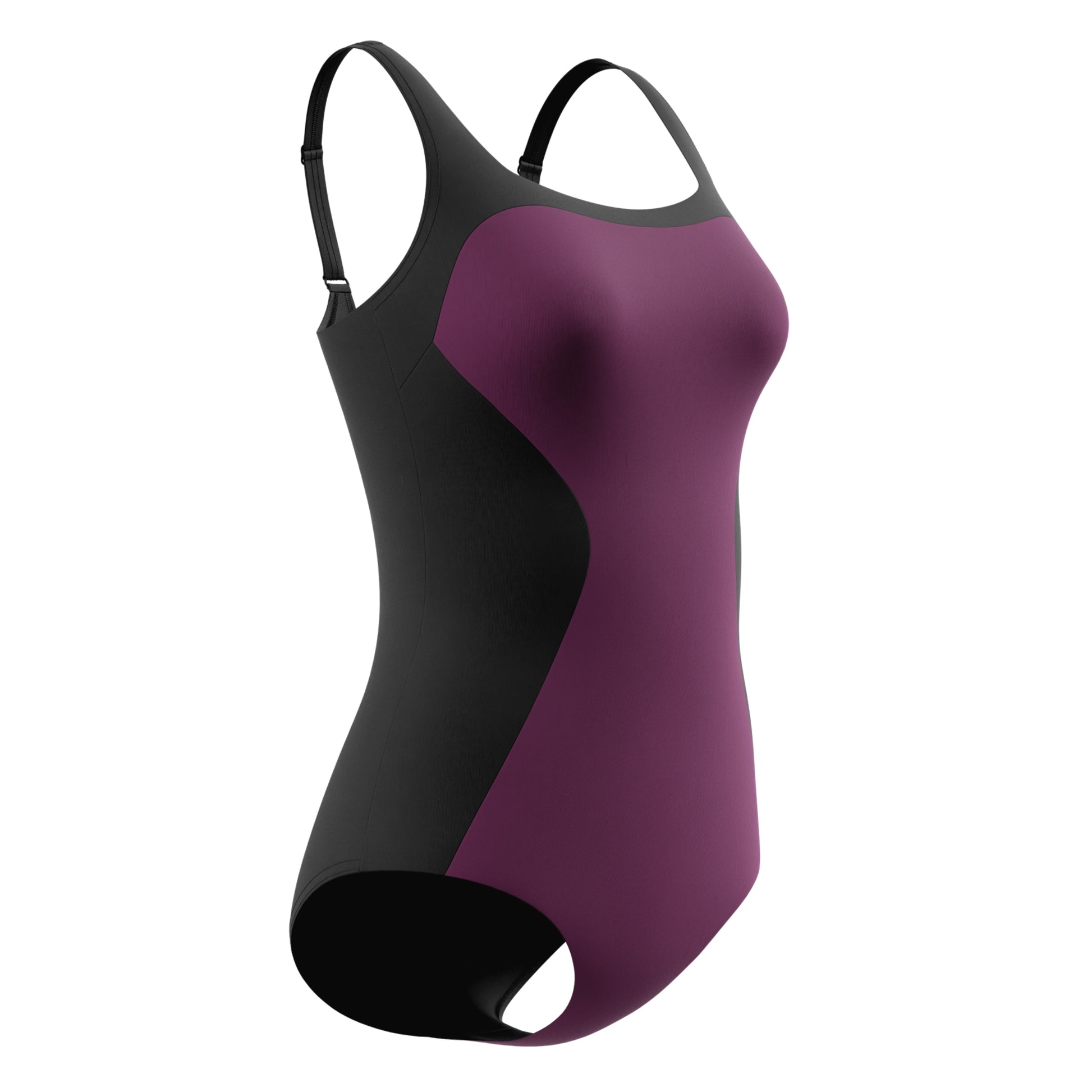 Speedo Women's Colorblock Contour One Piece Swimsuit  One Piece Swimsuits  Speedo
