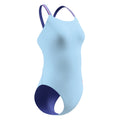 Speedo Women's Solid Comfort V-Back One Piece Swimsuit  One Piece Swimsuits  Speedo