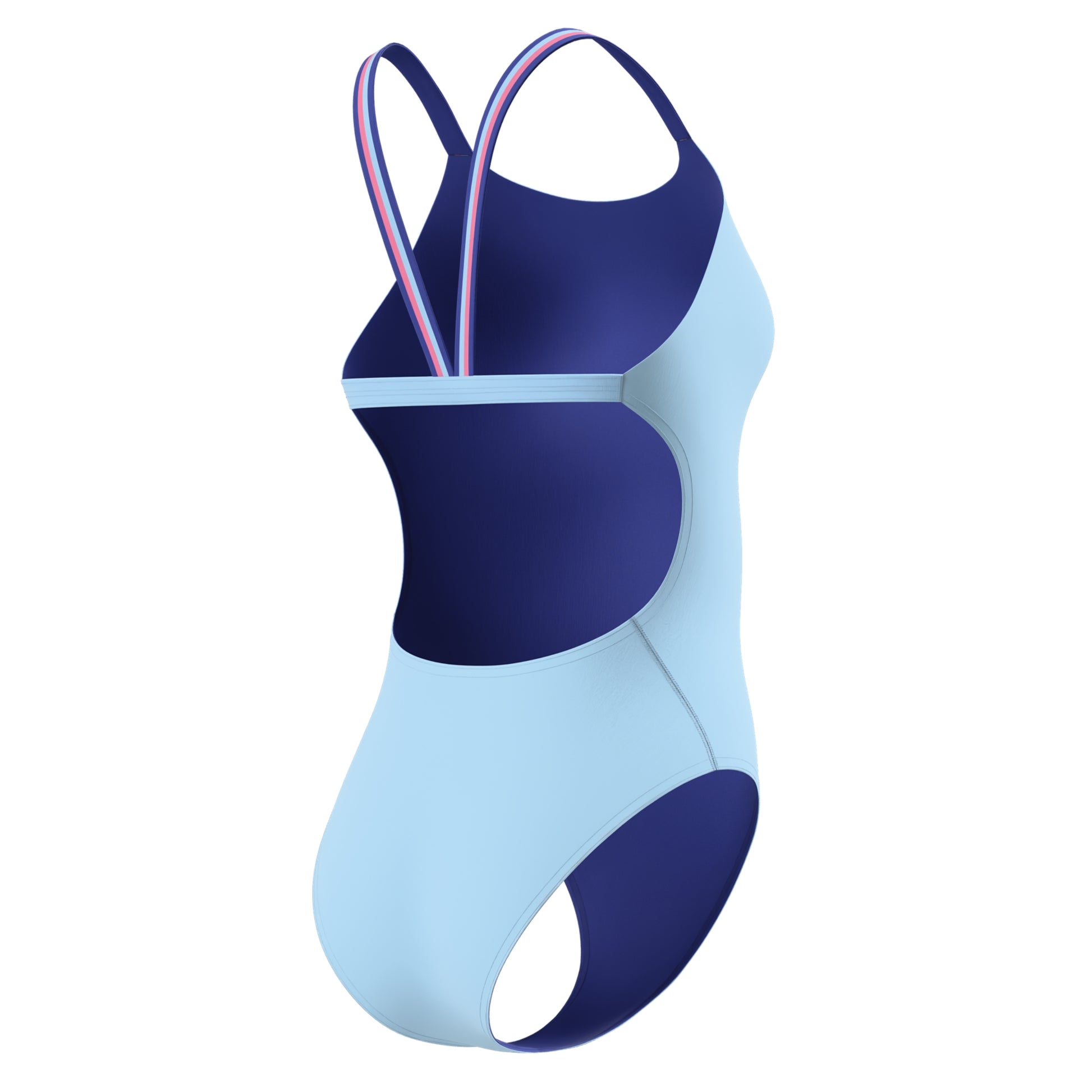 Speedo Women's Solid Comfort V-Back One Piece Swimsuit  One Piece Swimsuits  Speedo