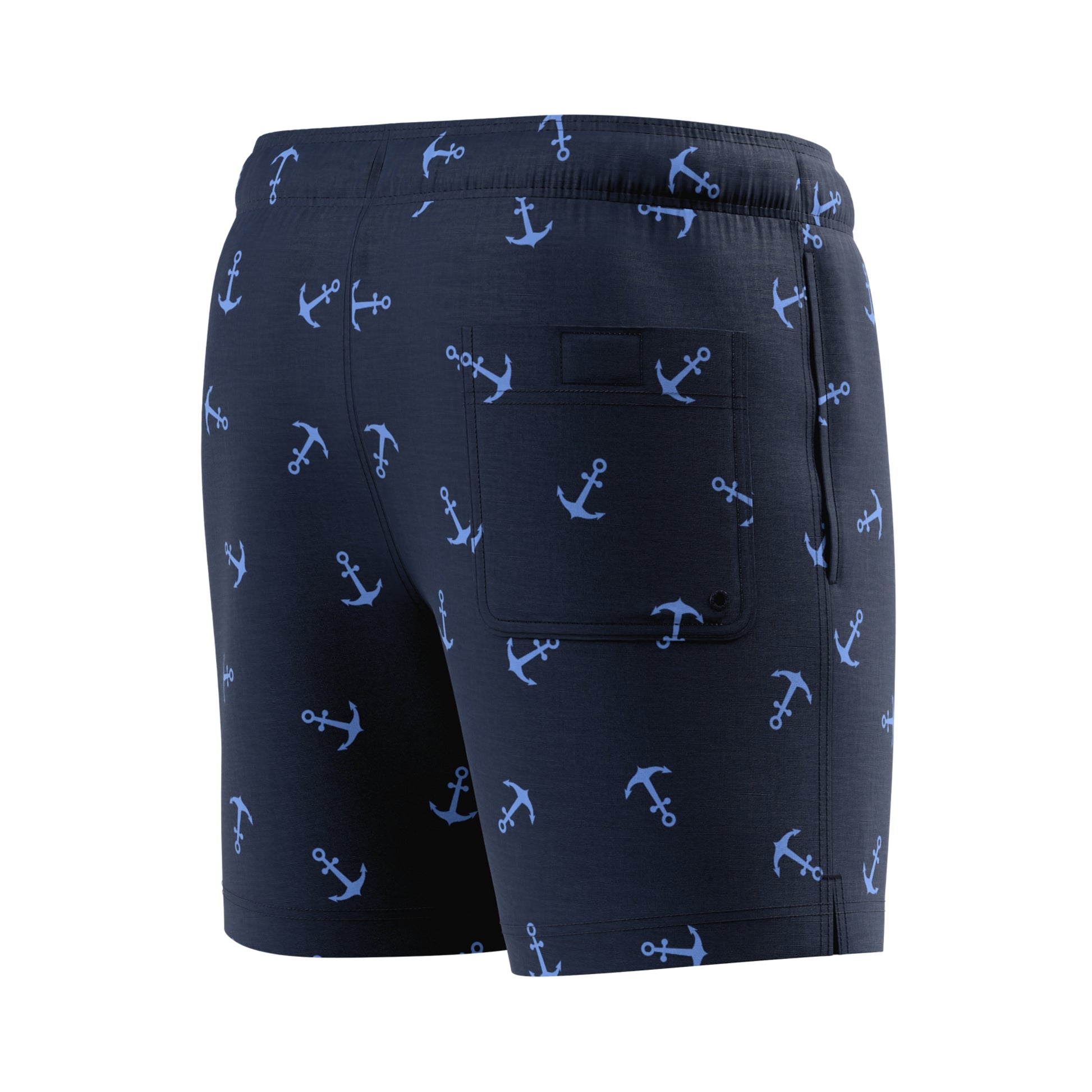 Speedo Men's Printed Redondo Edge 16" Volley Swim Short  - Peacoat  Men's Volley Short  Speedo
