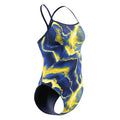 Speedo Women's Team Lightning V-Back One Piece Swimsuit  One Piece Swimsuits  Speedo