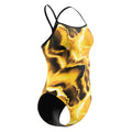 Speedo Women's Team Lightning V-Back One Piece Swimsuit  One Piece Swimsuits  Speedo