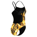 Speedo Women's Team Lightning V-Back One Piece Swimsuit  One Piece Swimsuits  Speedo