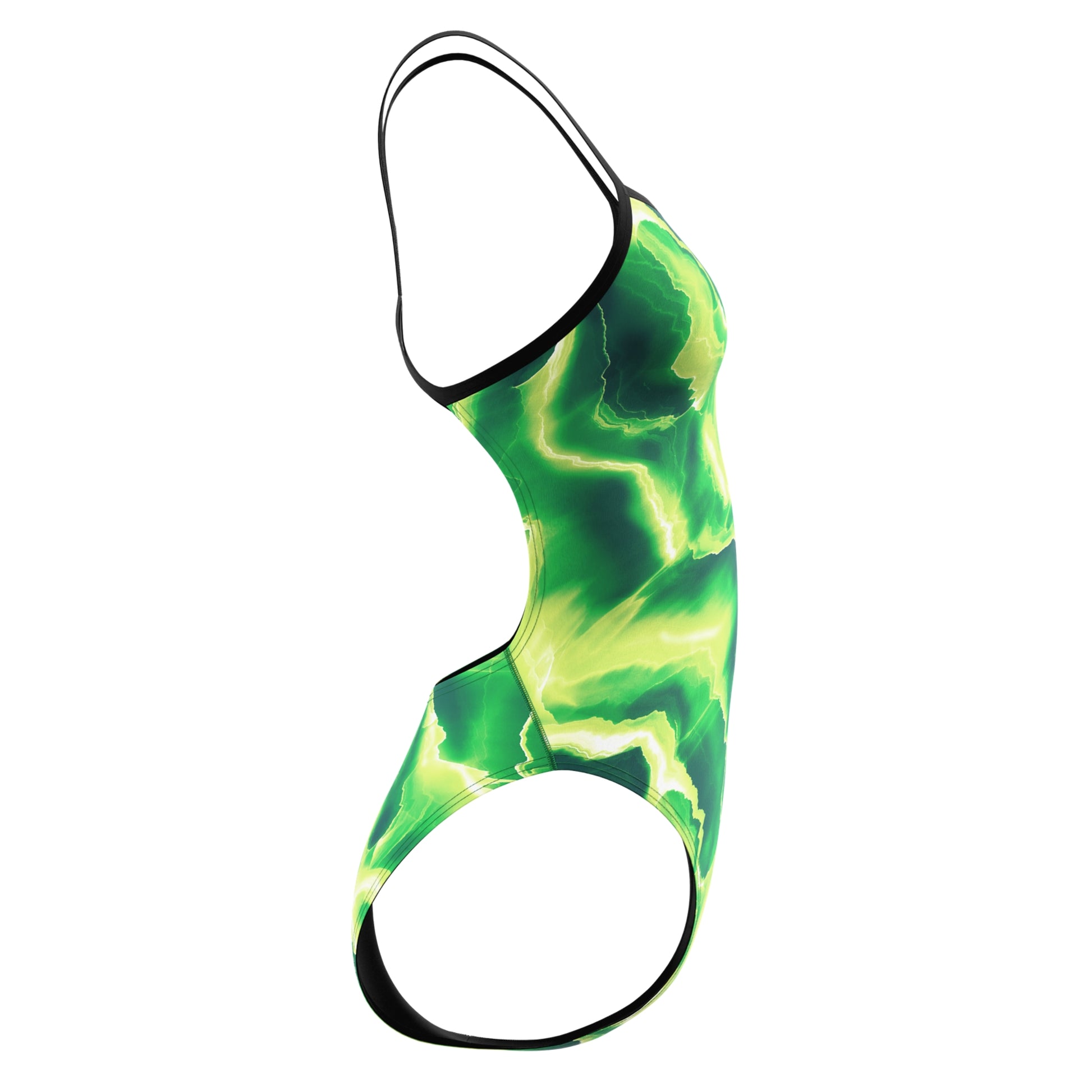 Speedo Women's Team Lightning V-Back One Piece Swimsuit  One Piece Swimsuits  Speedo