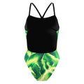 Speedo Women's Team Lightning V-Back One Piece Swimsuit  One Piece Swimsuits  Speedo
