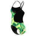Speedo Women's Team Lightning V-Back One Piece Swimsuit  One Piece Swimsuits  Speedo