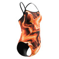 Speedo Women's Team Lightning V-Back One Piece Swimsuit  One Piece Swimsuits  Speedo