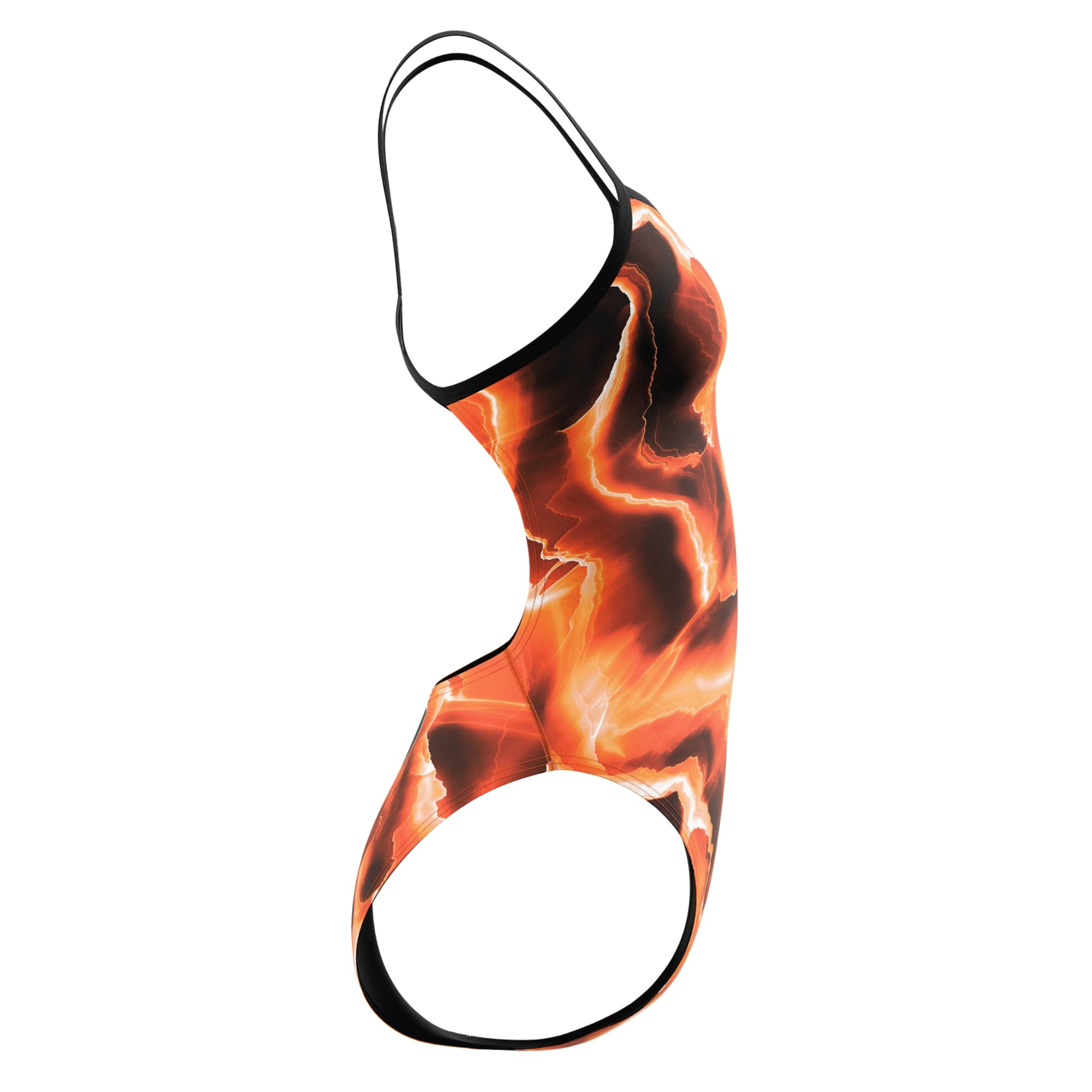 Speedo Women's Team Lightning V-Back One Piece Swimsuit  One Piece Swimsuits  Speedo