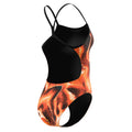 Speedo Women's Team Lightning V-Back One Piece Swimsuit  One Piece Swimsuits  Speedo