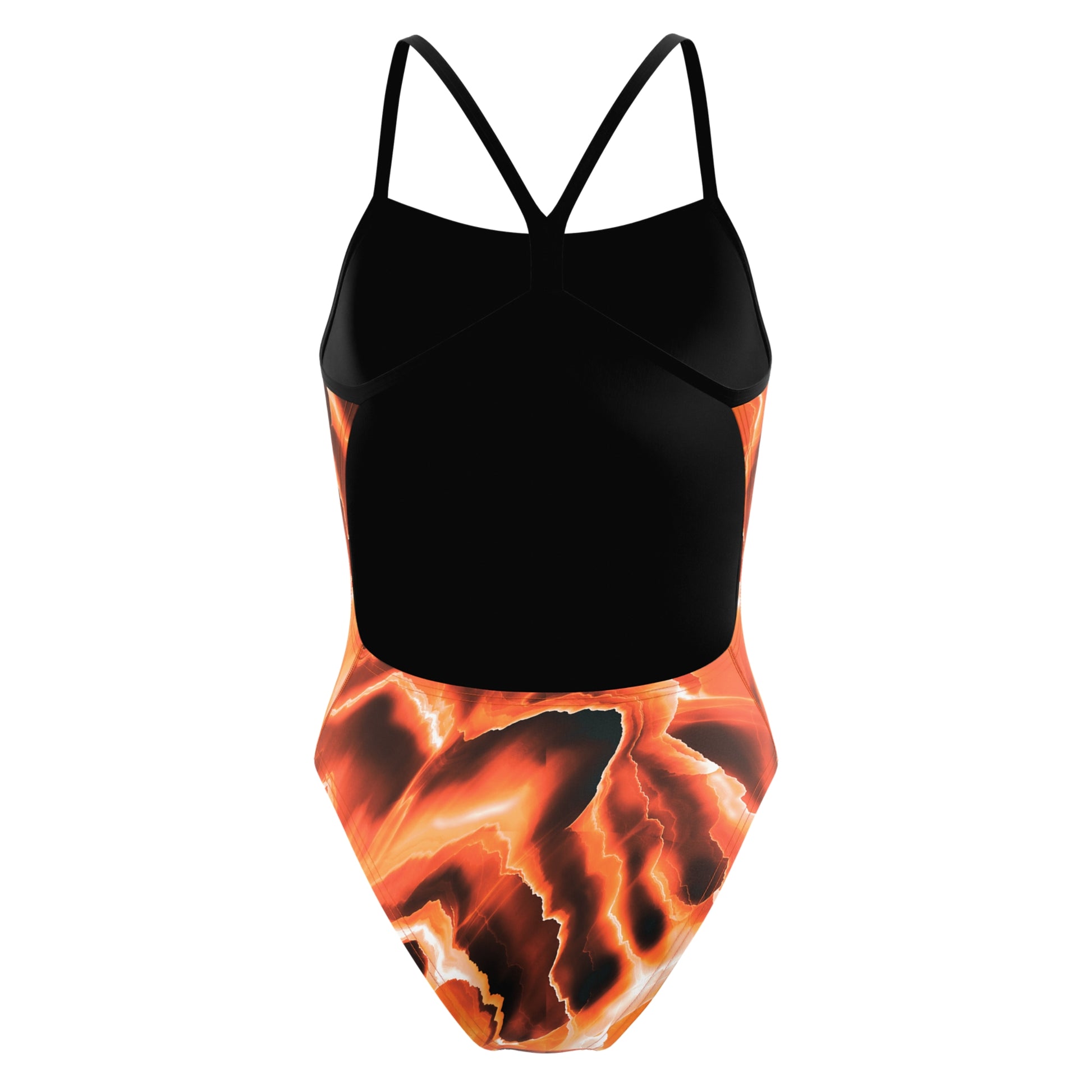 Speedo Women's Team Lightning V-Back One Piece Swimsuit  One Piece Swimsuits  Speedo