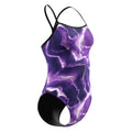 Speedo Women's Team Lightning V-Back One Piece Swimsuit  One Piece Swimsuits  Speedo