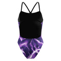 Speedo Women's Team Lightning V-Back One Piece Swimsuit  One Piece Swimsuits  Speedo