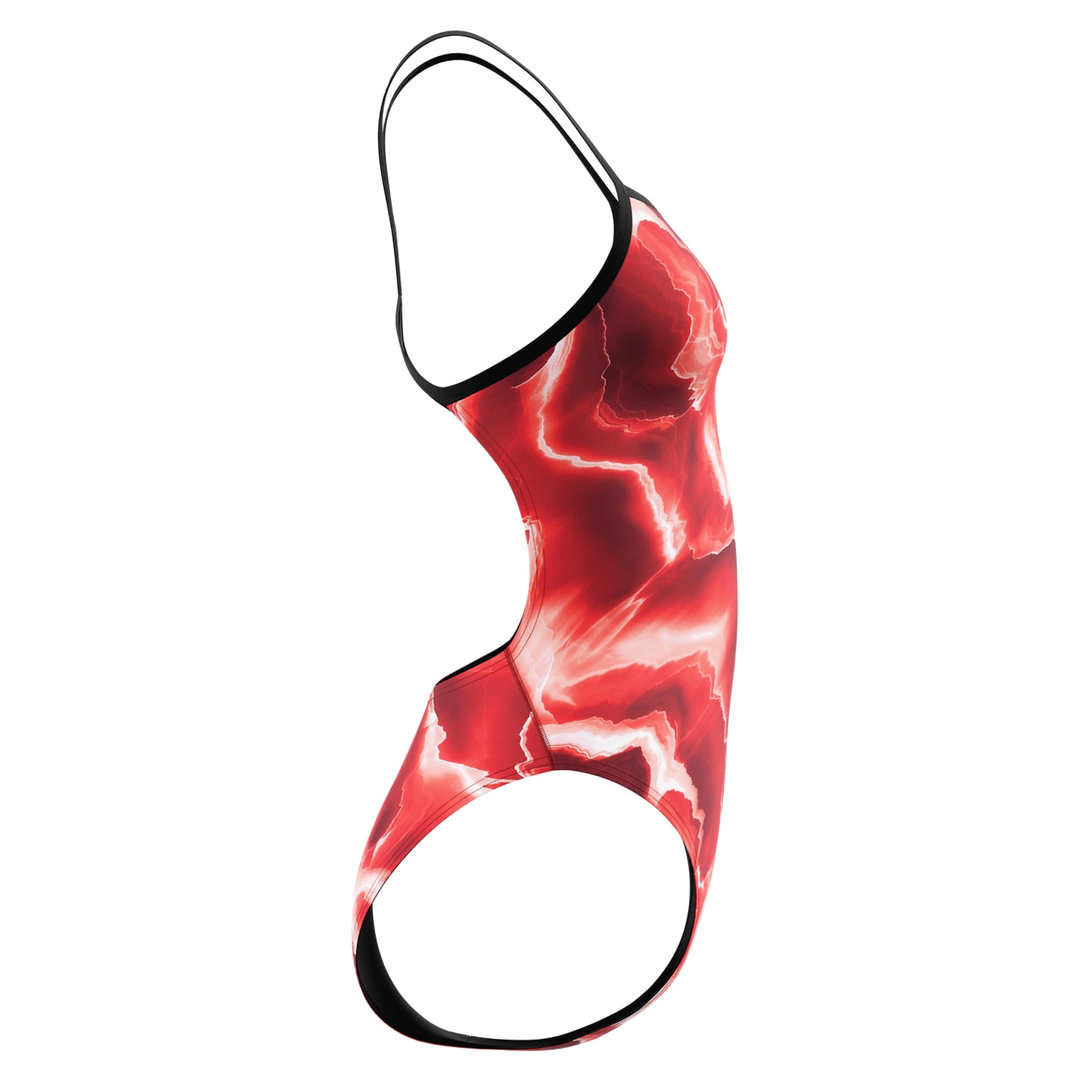 Speedo Women's Team Lightning V-Back One Piece Swimsuit  One Piece Swimsuits  Speedo