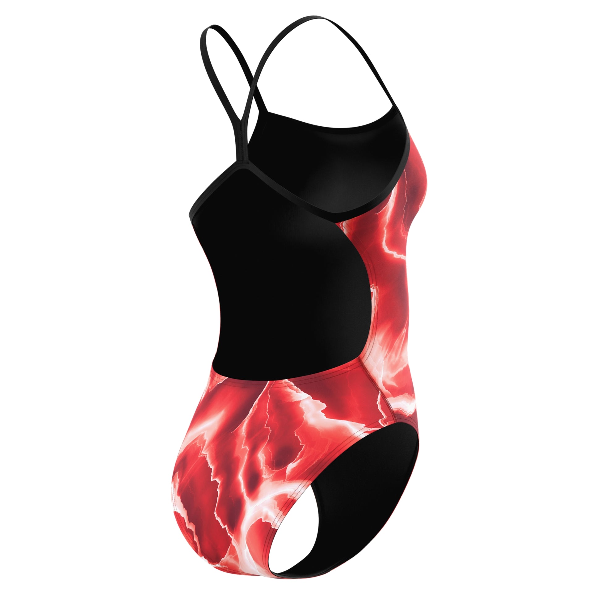 Speedo Women's Team Lightning V-Back One Piece Swimsuit  One Piece Swimsuits  Speedo