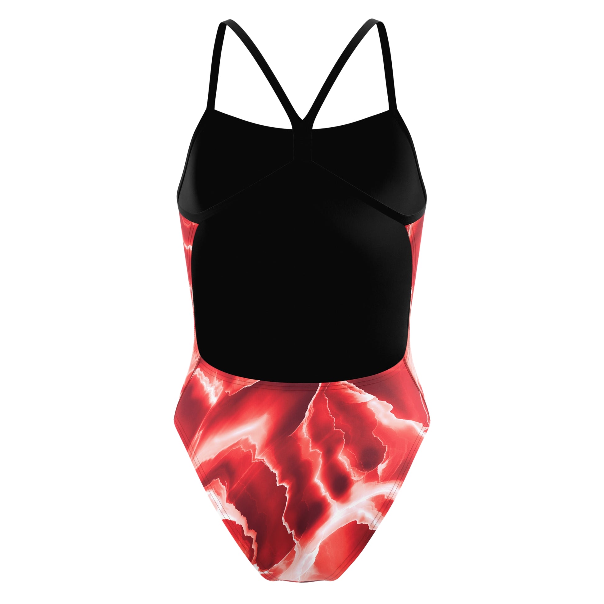 Speedo Women's Team Lightning V-Back One Piece Swimsuit  One Piece Swimsuits  Speedo