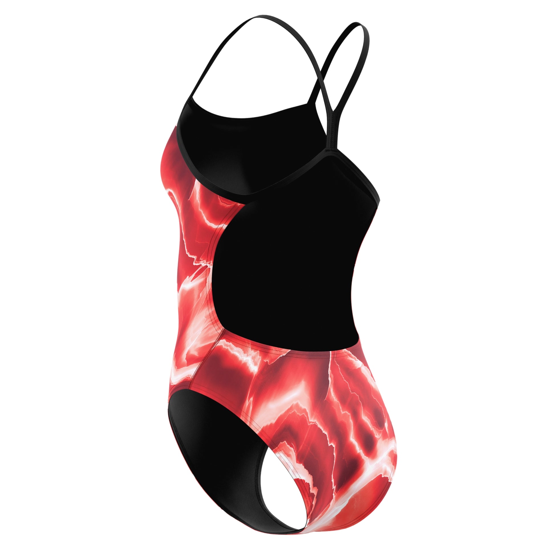 Speedo Women's Team Lightning V-Back One Piece Swimsuit  One Piece Swimsuits  Speedo