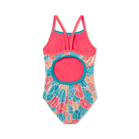 Speedo Print Propel Back Girl's One Piece Swimsuit  Girls One Piece  Speedo