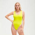 Speedo Convertible Strap Solid One Piece  One Piece Swimsuits  Speedo