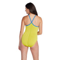 Speedo Women's Solid Closed Back With Hydro Bra One Piece Swimsuit  One Piece Swimsuits  Speedo