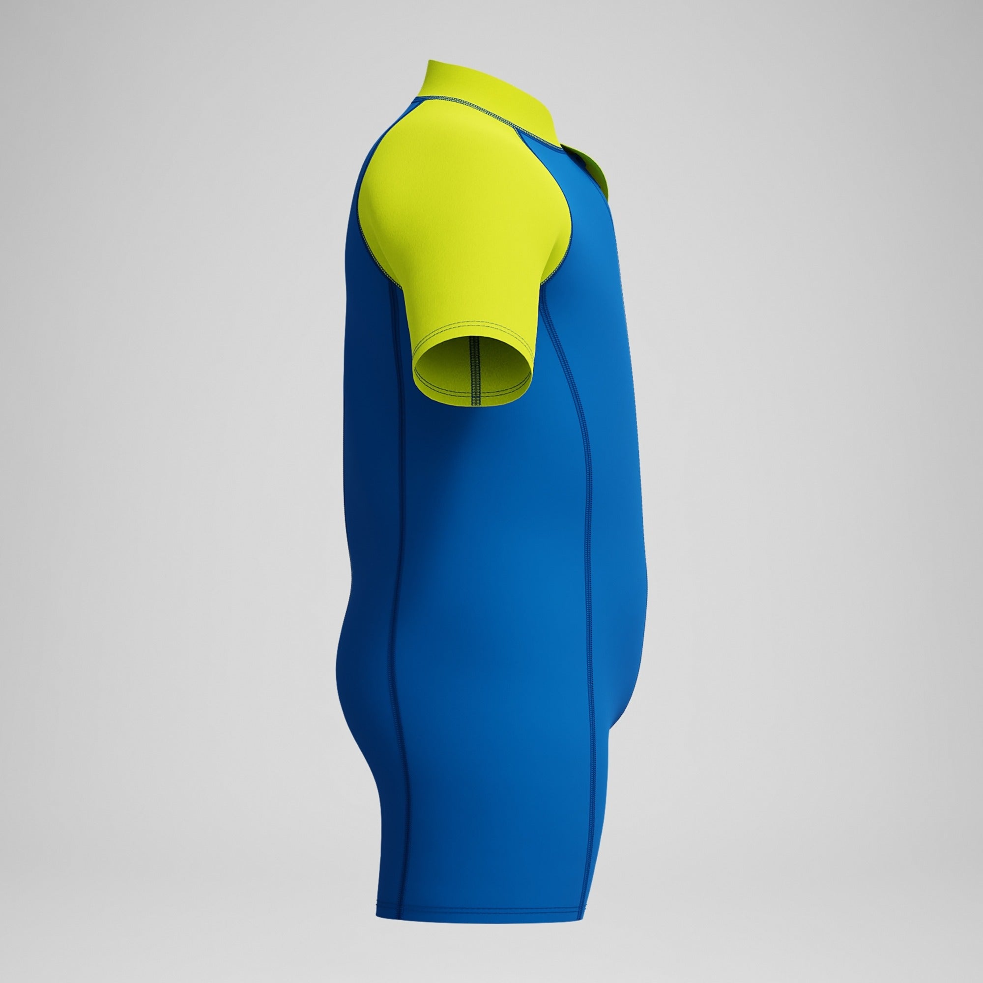 speedo 競泳用スーツ 青色 ノースリーブ Speedo Boys Learn To Swim Essential Neoprene Suit