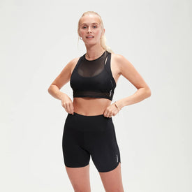Speedo Women's Flu3nte 6" Fitted Swim Short  Shorts  Speedo
