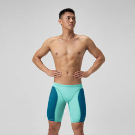 Speedo Men's Solid Vanquisher Technical Swimsuit Jammer  High Waist Jammers  Speedo