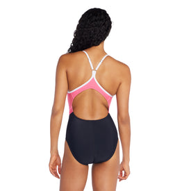 Speedo Women's Thin Strap Quantum One Piece Swimsuit  One Piece Swimsuits  Speedo