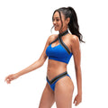 Speedo Women's Flu3Nte Halter Crop Top  Bikini Top  Speedo