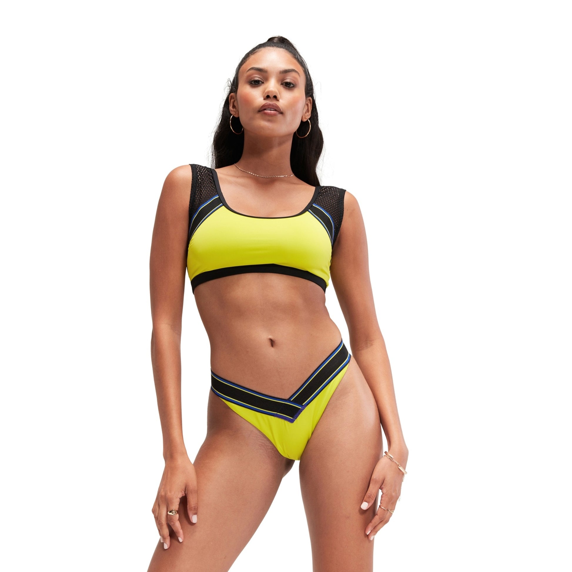 Speedo Women's Flu3Nte V Scoop Bikini Bottom  Bikini Bottom  Speedo
