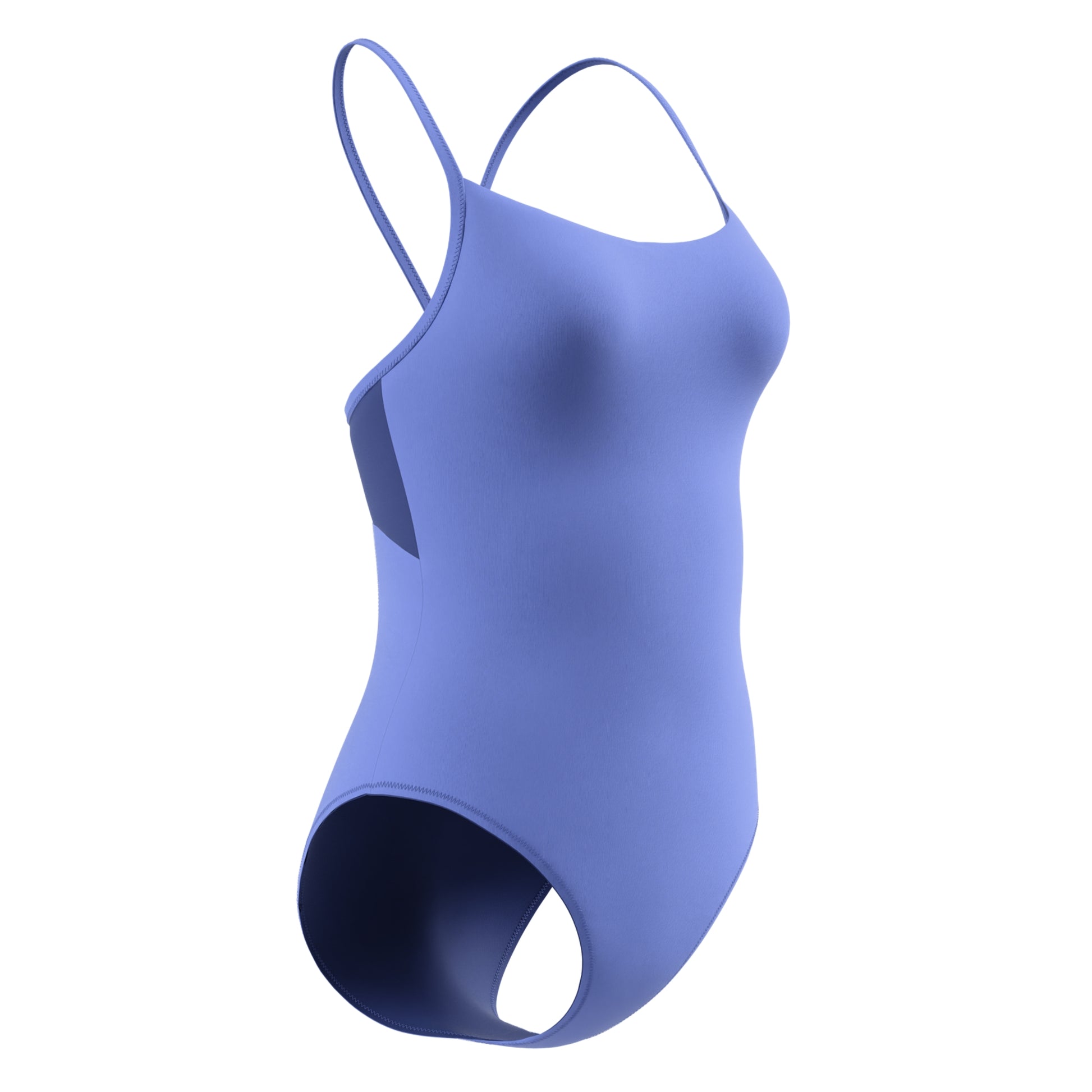 Speedo Women's Solid Racerback One Piece Swimsuit  One Piece Swimsuits  Speedo