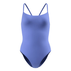 Speedo Women's Solid Racerback One Piece Swimsuit  One Piece Swimsuits  Speedo