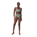 Speedo Women's High Waist Bottom Solid  Two Piece Bottoms  Speedo
