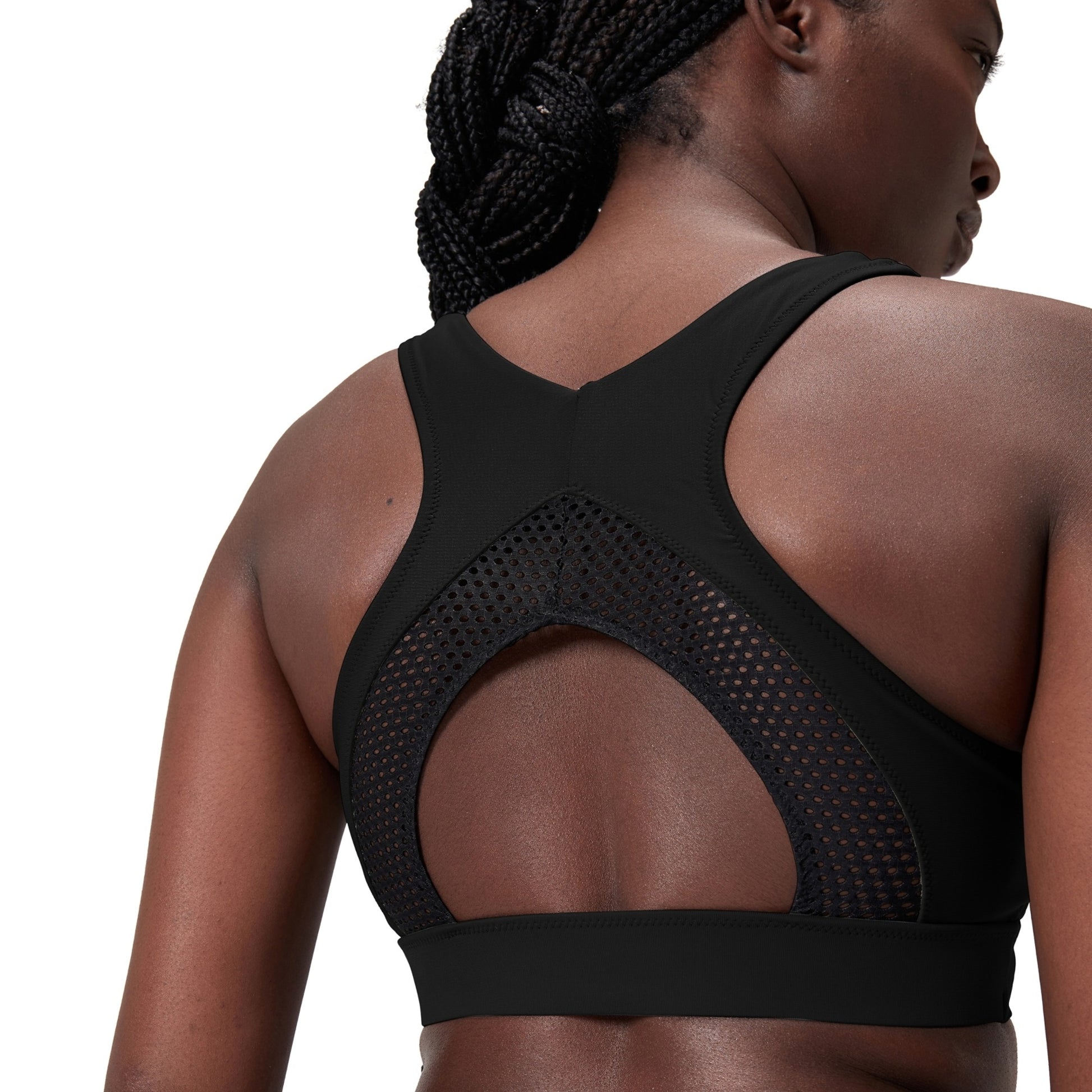 Speedo Women's Mesh Highneck Top  Two Piece Top  Speedo