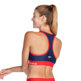 Speedo Women's Guard Racerback Bra  Lifeguard Apparel  Speedo