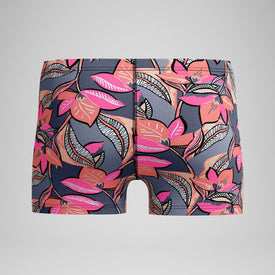 Speedo Men's Beachstar Print Square Leg Swim Bottoms