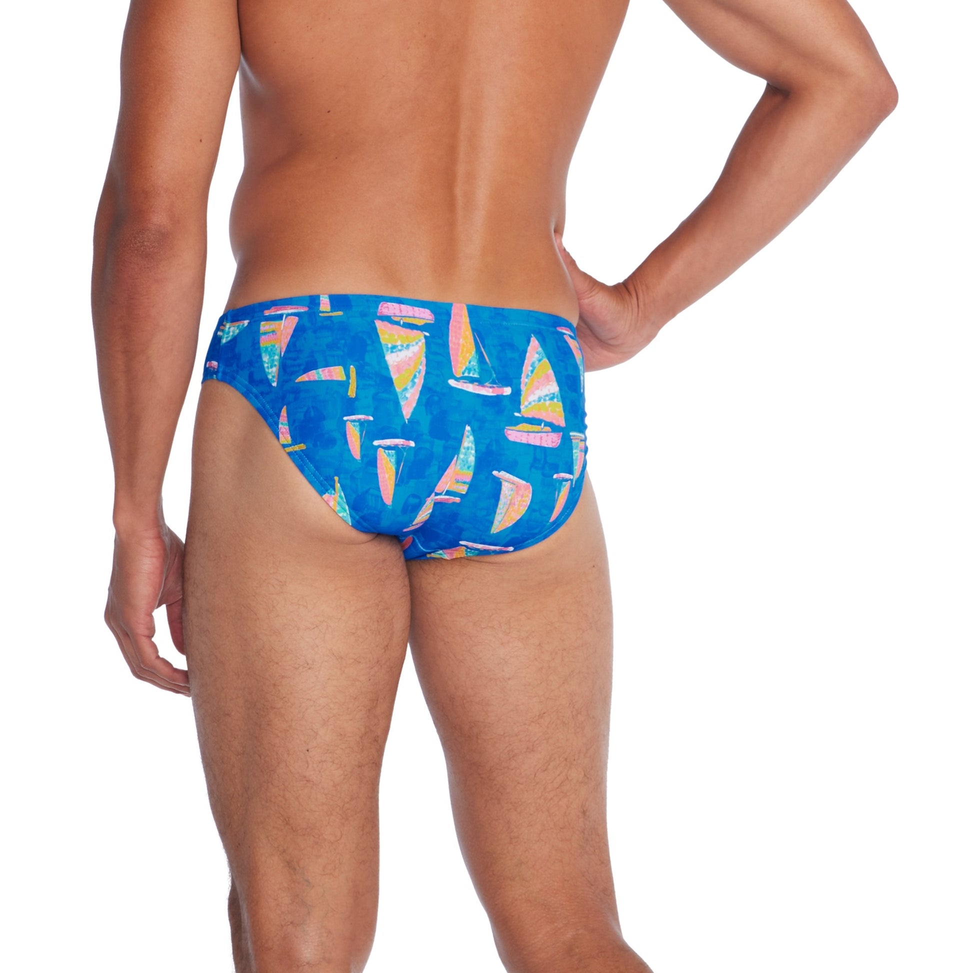 Speedo Men's Beachstar Print Brief 2 Inch  Swimming Briefs for Men  Speedo