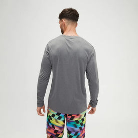 Speedo Men's Long Sleeve Graphic Swim Rashguard Shirt  Long Sleeve Rash Guard  Speedo