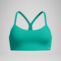 Speedo Women's Solid Racerback Crop Top  Crop Top  Speedo