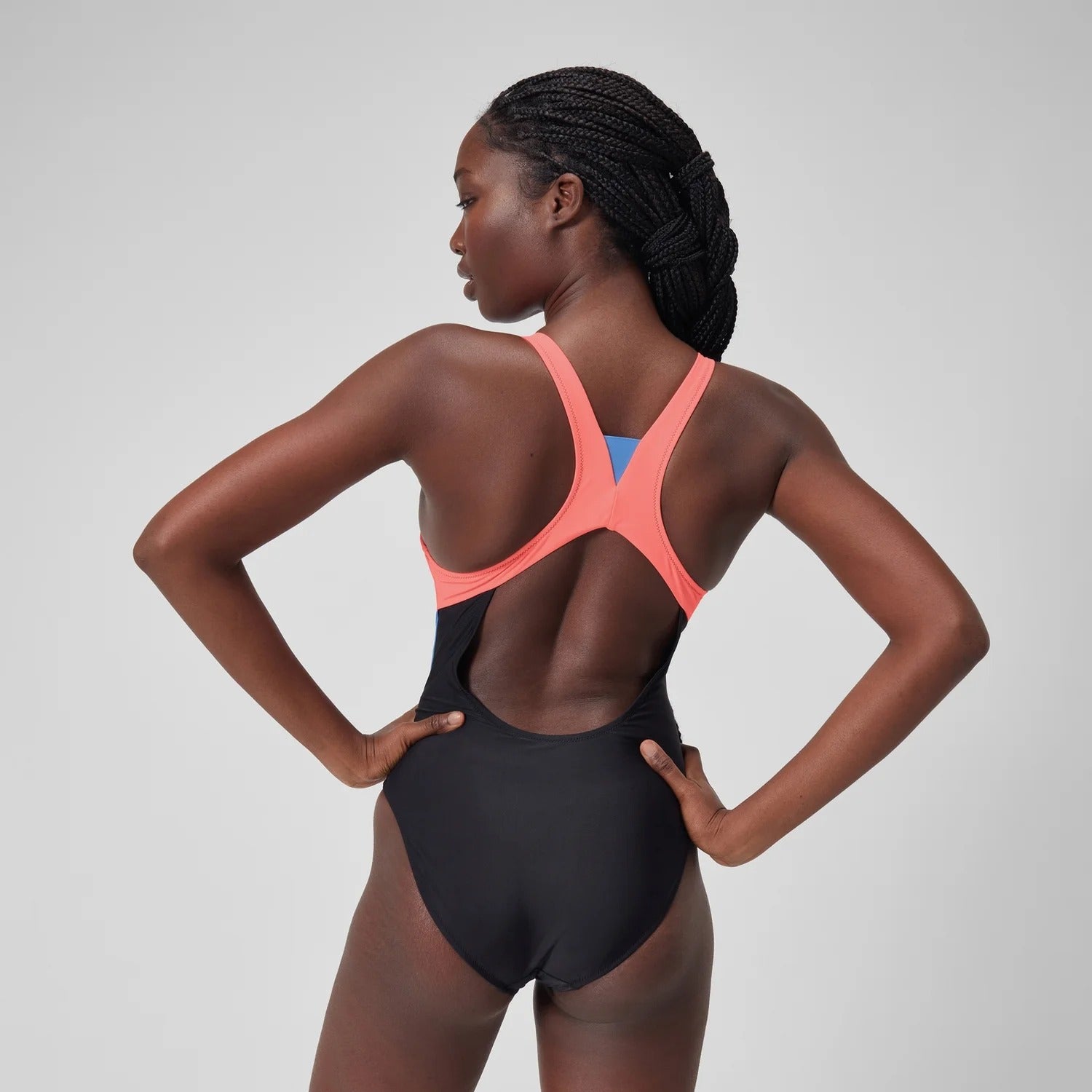 Speedo Zip Colorblock One Piece Swimsuit | Swim2000