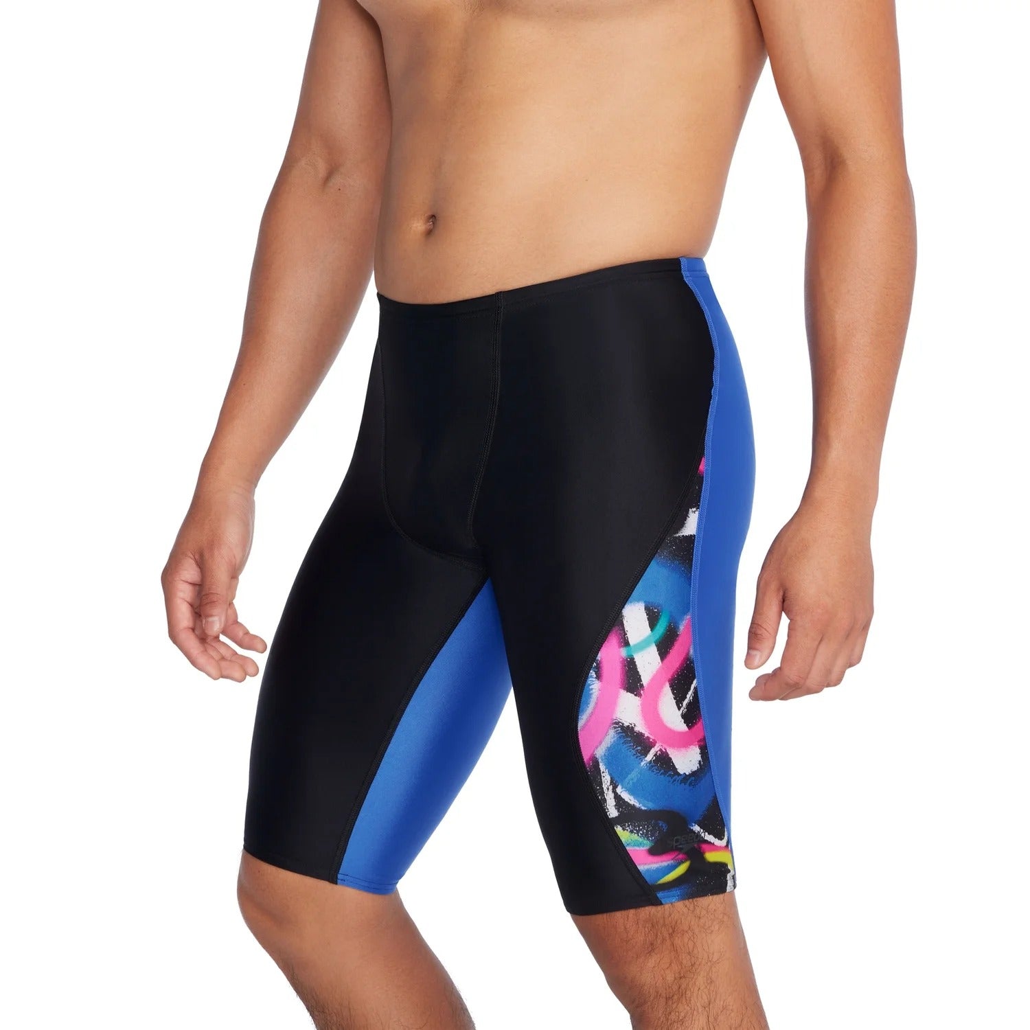 Speedo Printed Splice Jammer  Swim Jammers  Speedo