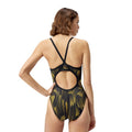 Speedo Space Train Flyback One Piece Swimsuit  Swim Team Prints  Speedo