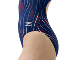 Speedo Space Train Flyback One Piece Swimsuit  Swim Team Prints  Speedo