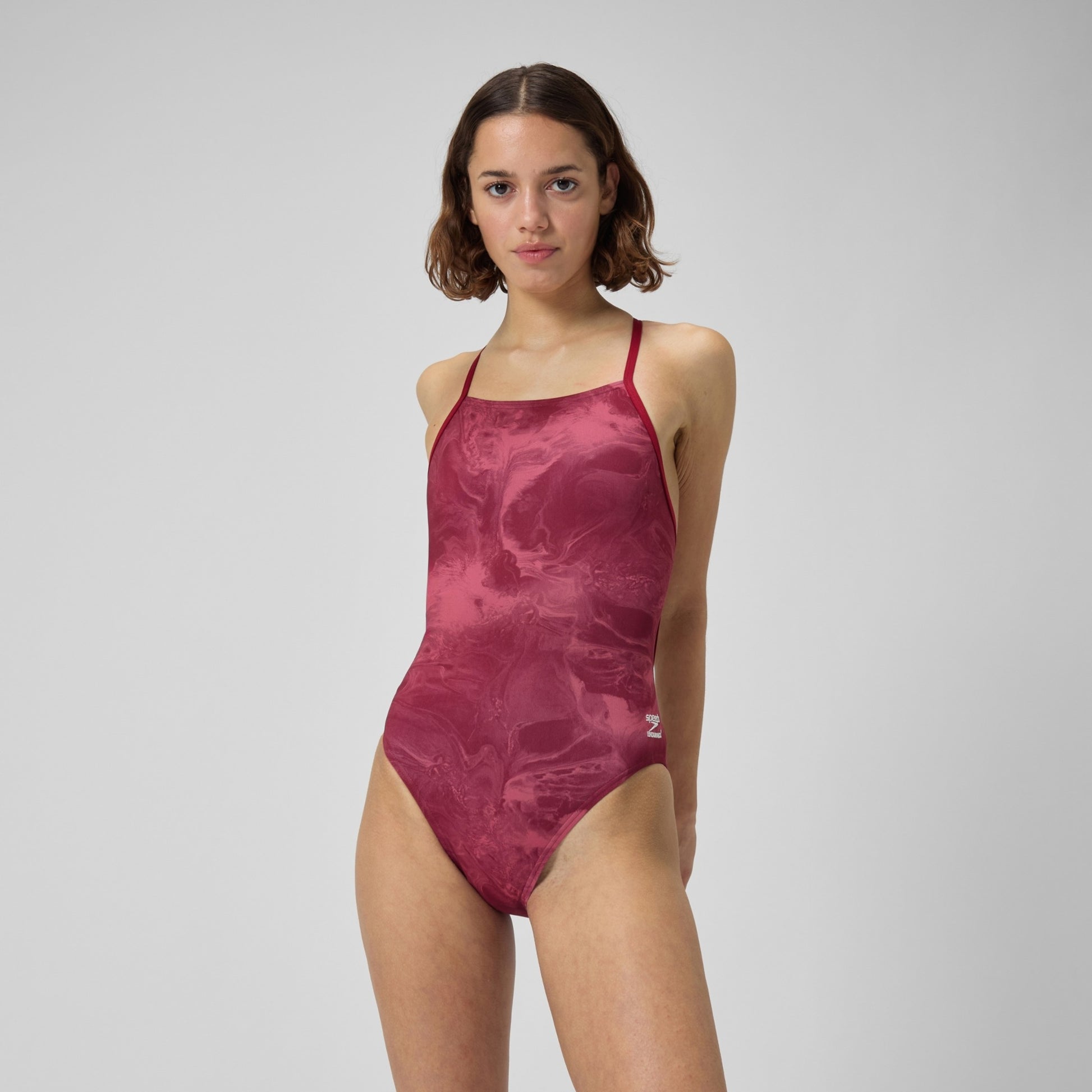 Speedo Women’s Lunar Storm Crossback One-Piece Swimsuit  Competition Swimsuits  Speedo