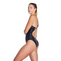 Speedo Women's Printed Tri Back One Piece Swimsuit  One Piece Swimsuits  Speedo