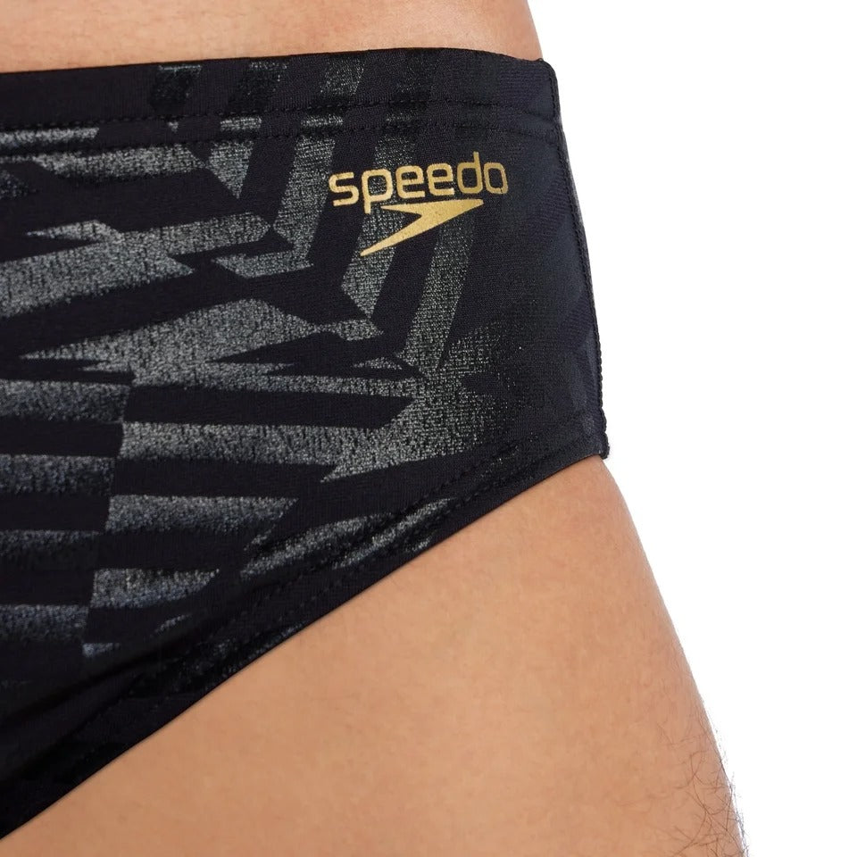 Speedo Men's Printed One Swim Brief  Swimming Briefs for Men  Speedo