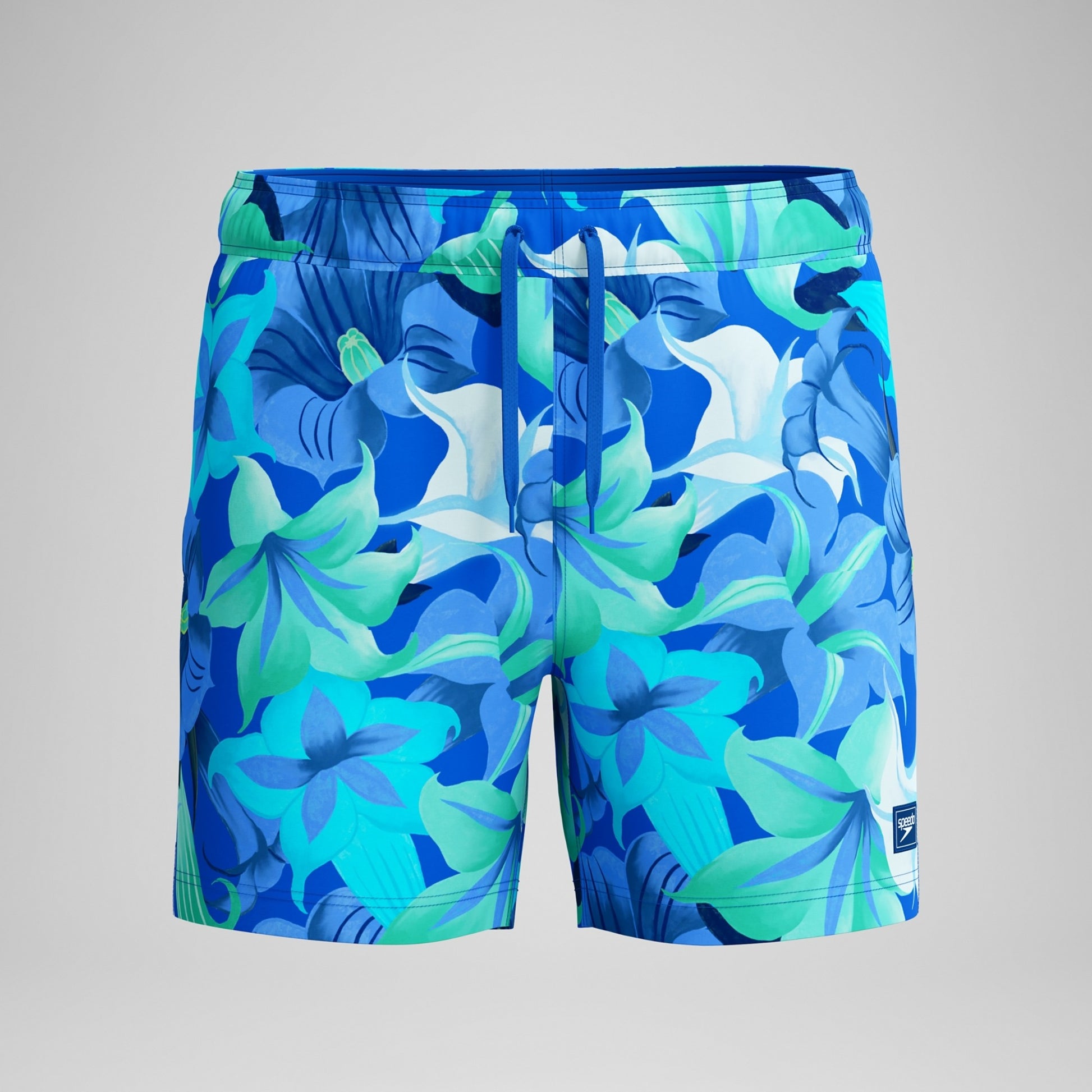 Speedo Swim Shorts Men's Print Redondo Edge Volley 16 Inch  Men's Volley Short  Speedo
