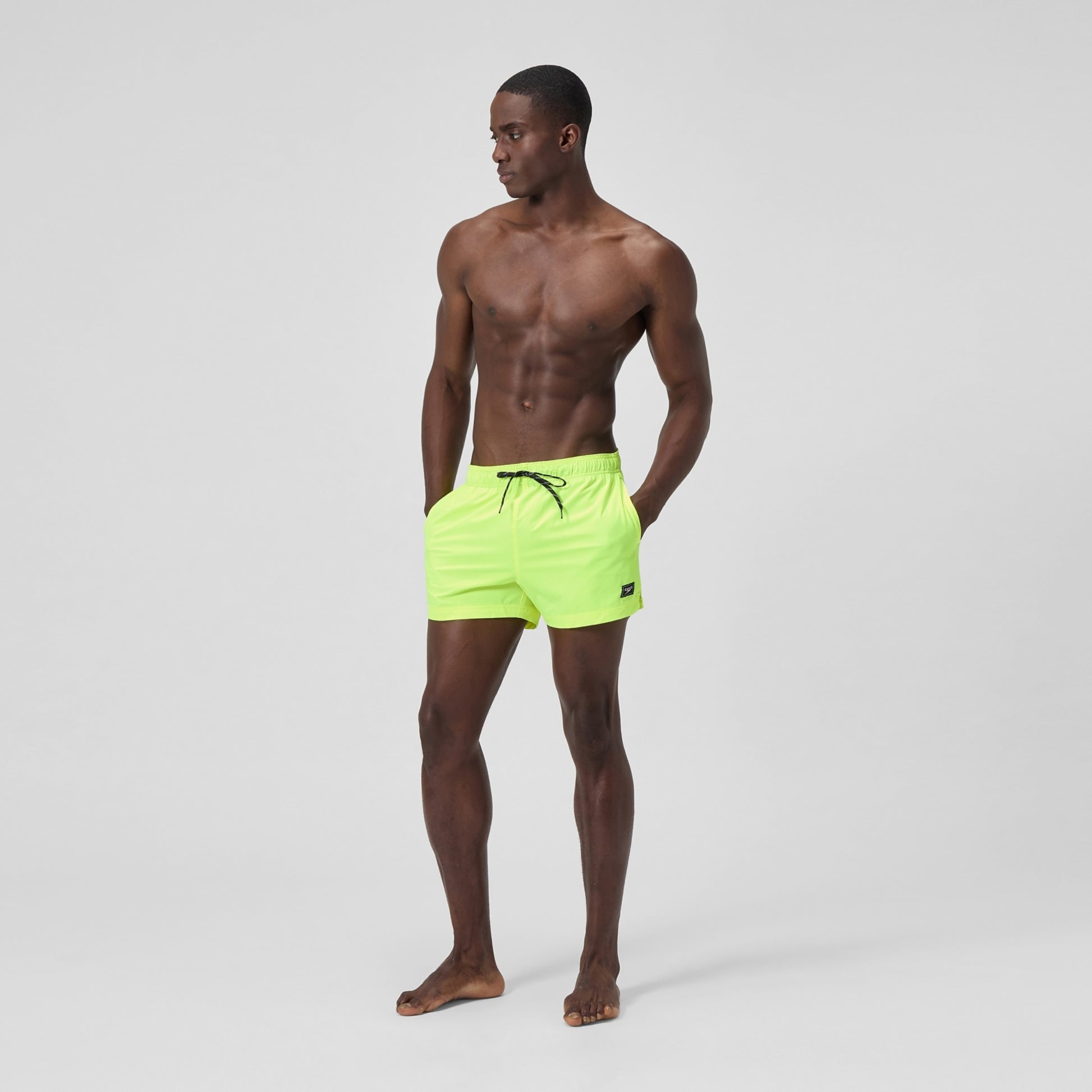 Speedo Men's Solid Redondo Edge Volley Shorts 14 Inch  Men's Volley Short  Speedo